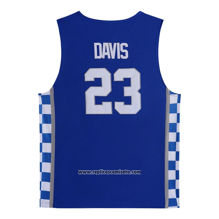 Camiseta NCAA Kentucky Wildcat Anthony Davis 2025 Azul